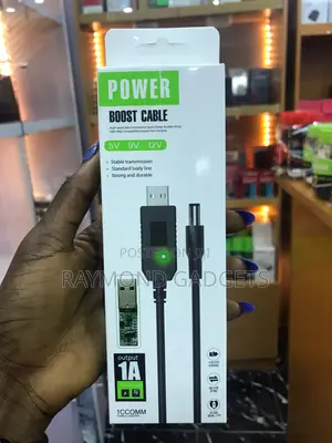 Powerboost Cable Wifi To Powerbank Usb Cable – 5v 9v Step-up