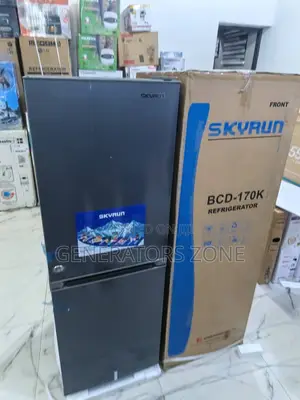 Best Selling Skyrun BCD- Fridge – 170 Litres Bottom Freezer