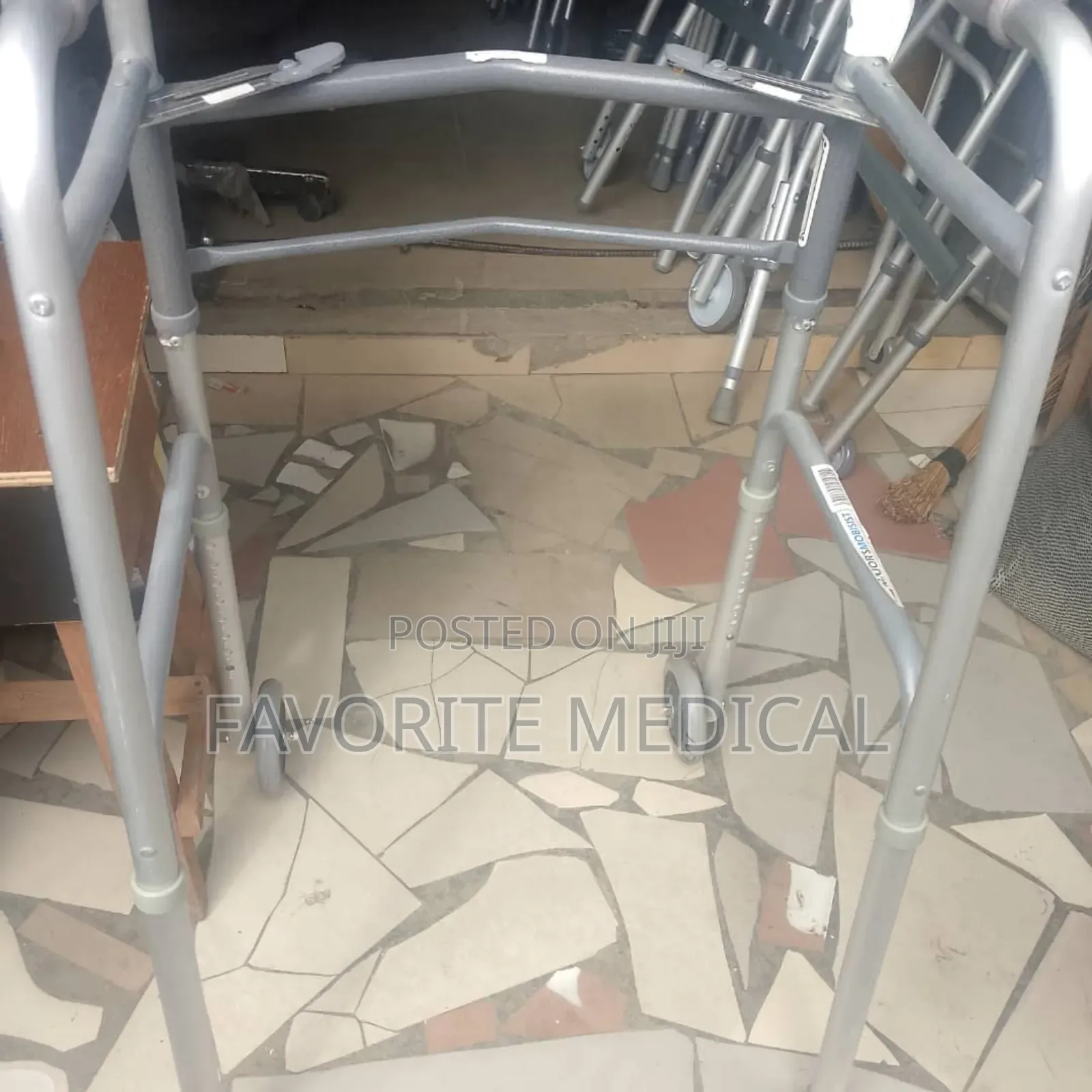 Foldable Adjustable Walking Frame