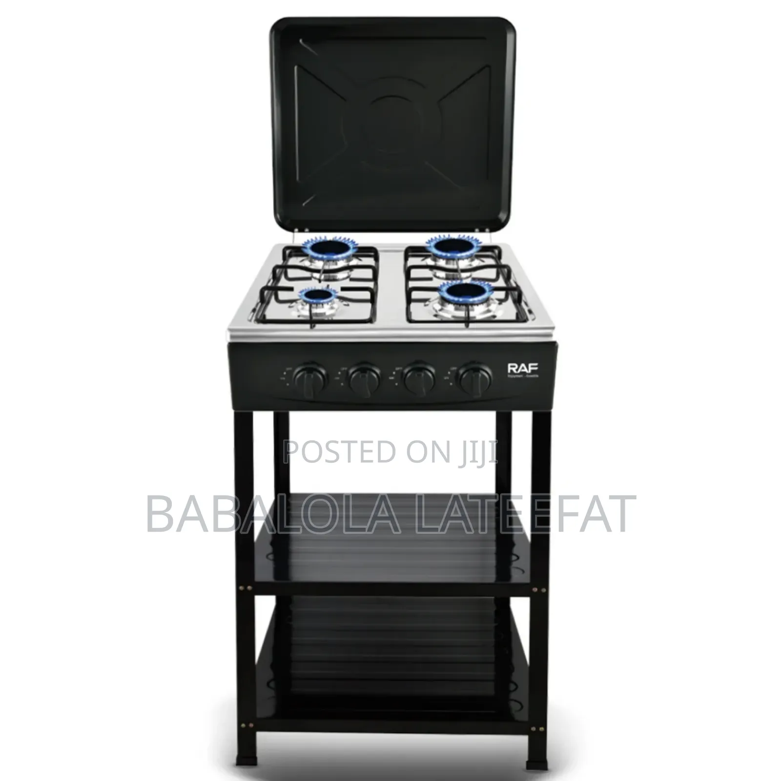 Stand Four Burner Cooking Gas