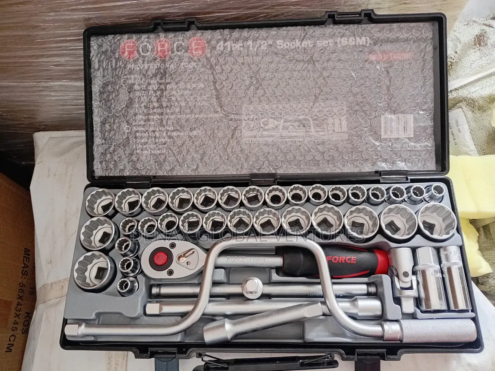 1/2" Force Socket Set (Imperial & Metric)