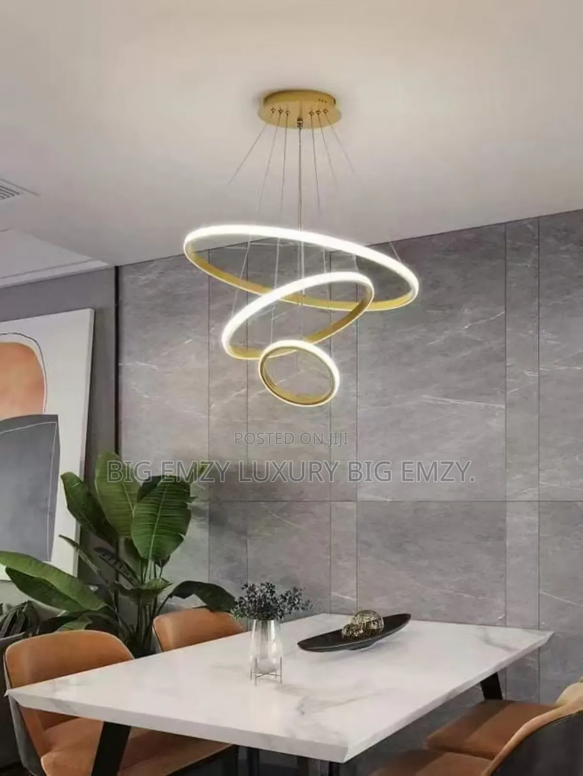 Led 3 Ring Pendant Lights