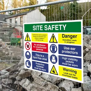 Site Safety Awareness Sign