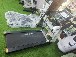 2hp Pro Tech Treadmill With Massager and Dumbell
