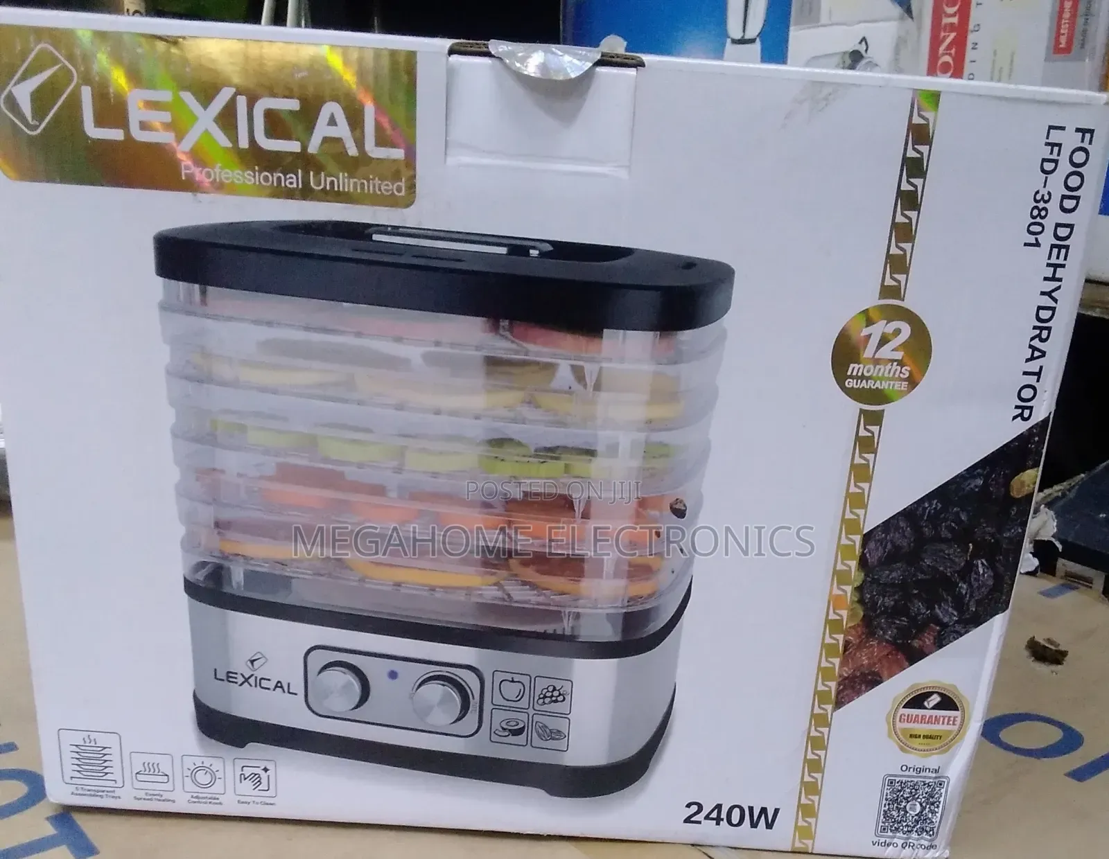 Lexical Food Dehydrator 3801