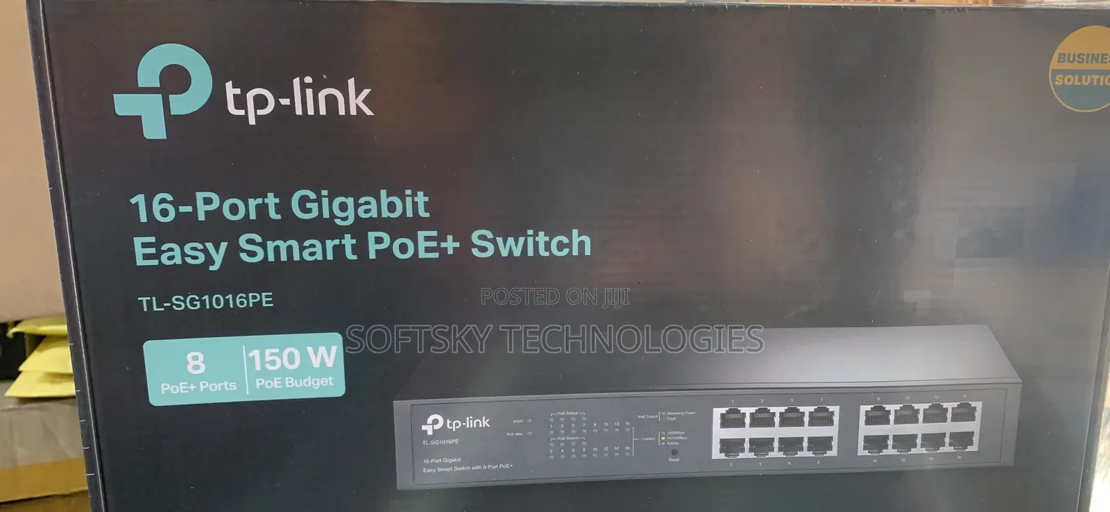 Tp-Link 16-Port Gigabit Easy Smart Poe + Switch