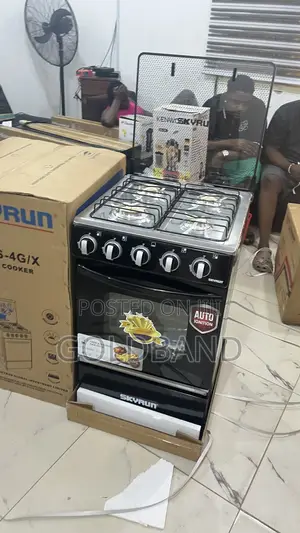 Skyrun 4 Gas Burnner Heat Control Sleek Design