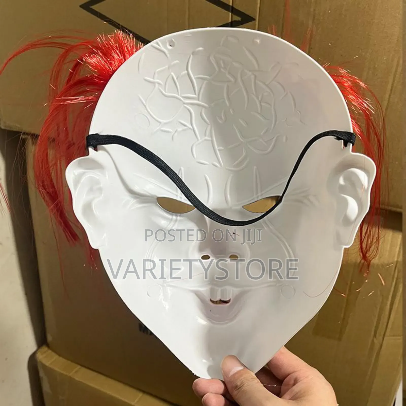 Full Face Funny Terror Halloween Ghost Mask