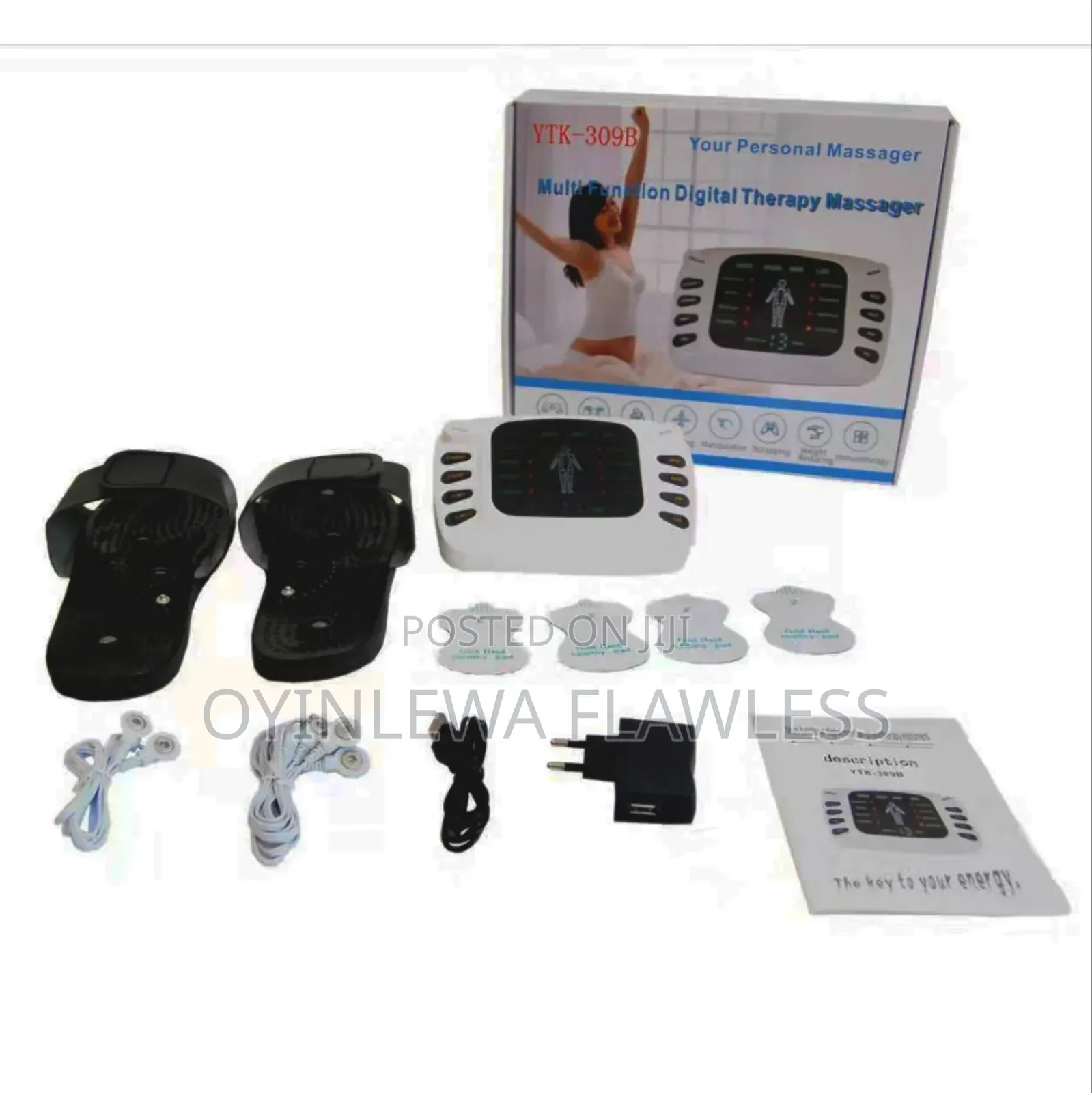 Digital Ems Pulse Physiotherapy Body Patch Slippers