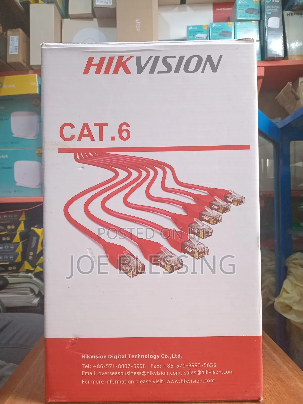 Hikvision Cat.6 Network Cable