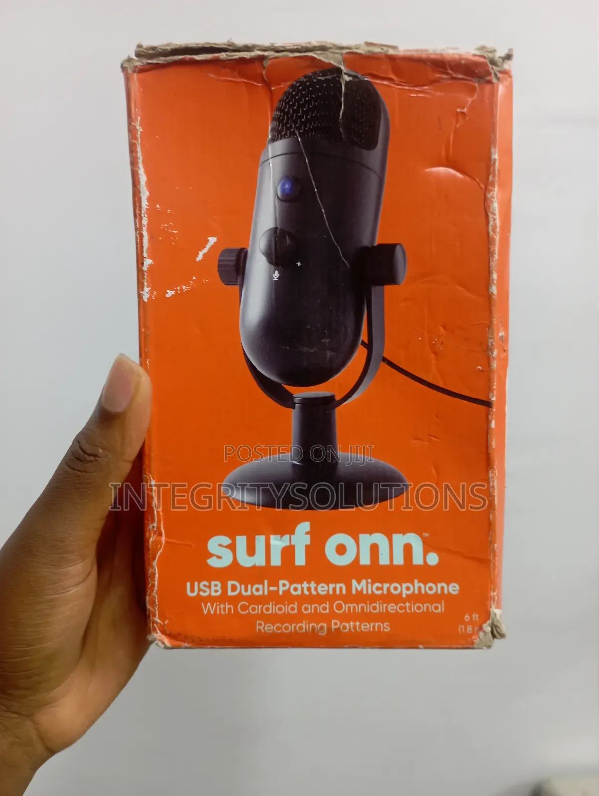 Surf Onn Usb Dual Pattern Microphone