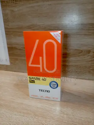 New Tecno Spark 40 Pro 128 GB Black