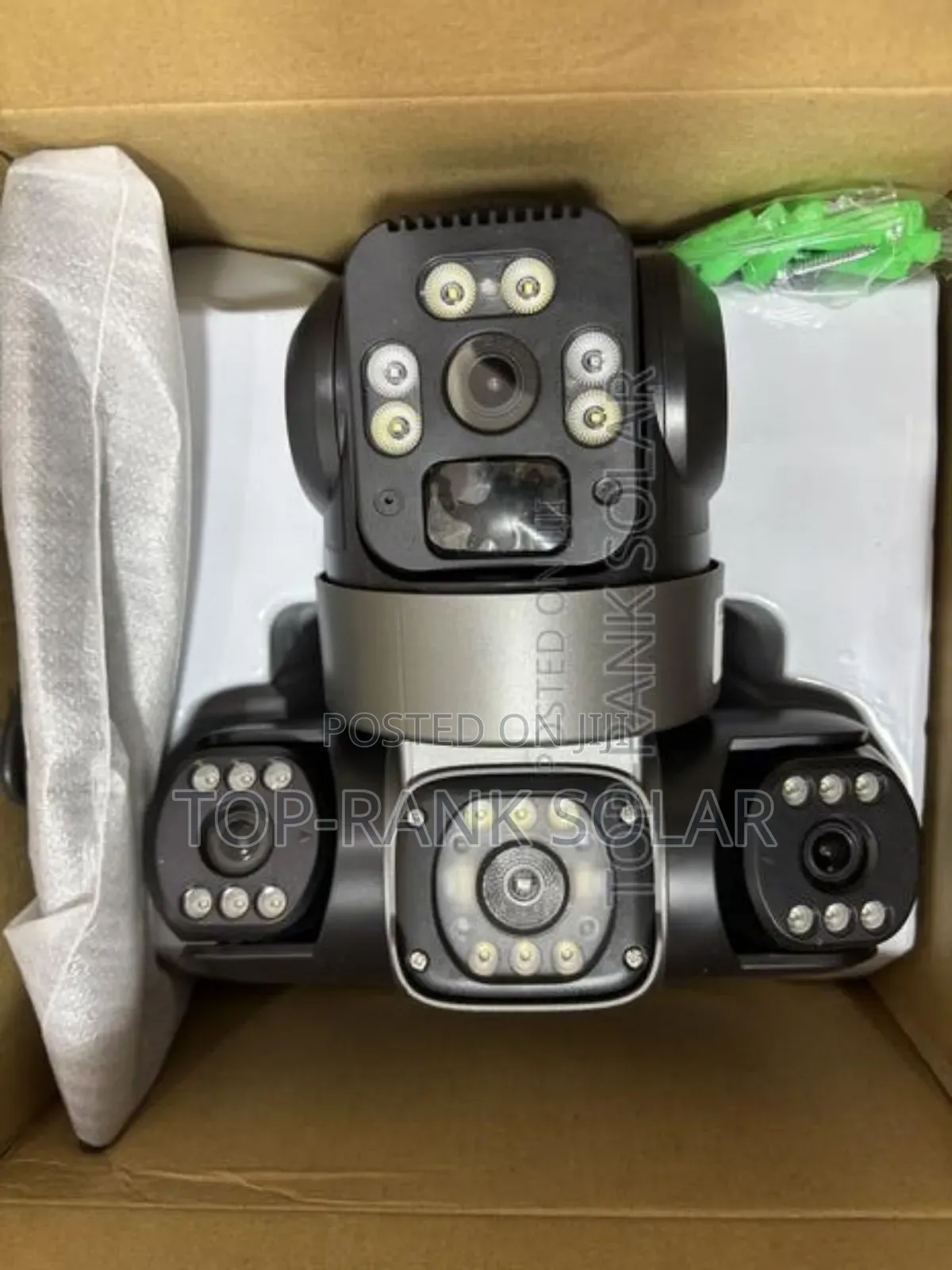 Triple Lens Solar Camera