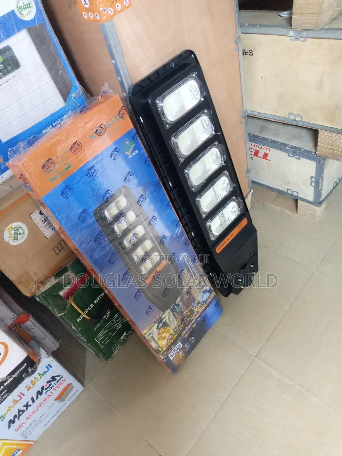 KTJ Solar Plastic Street Light 1000w
