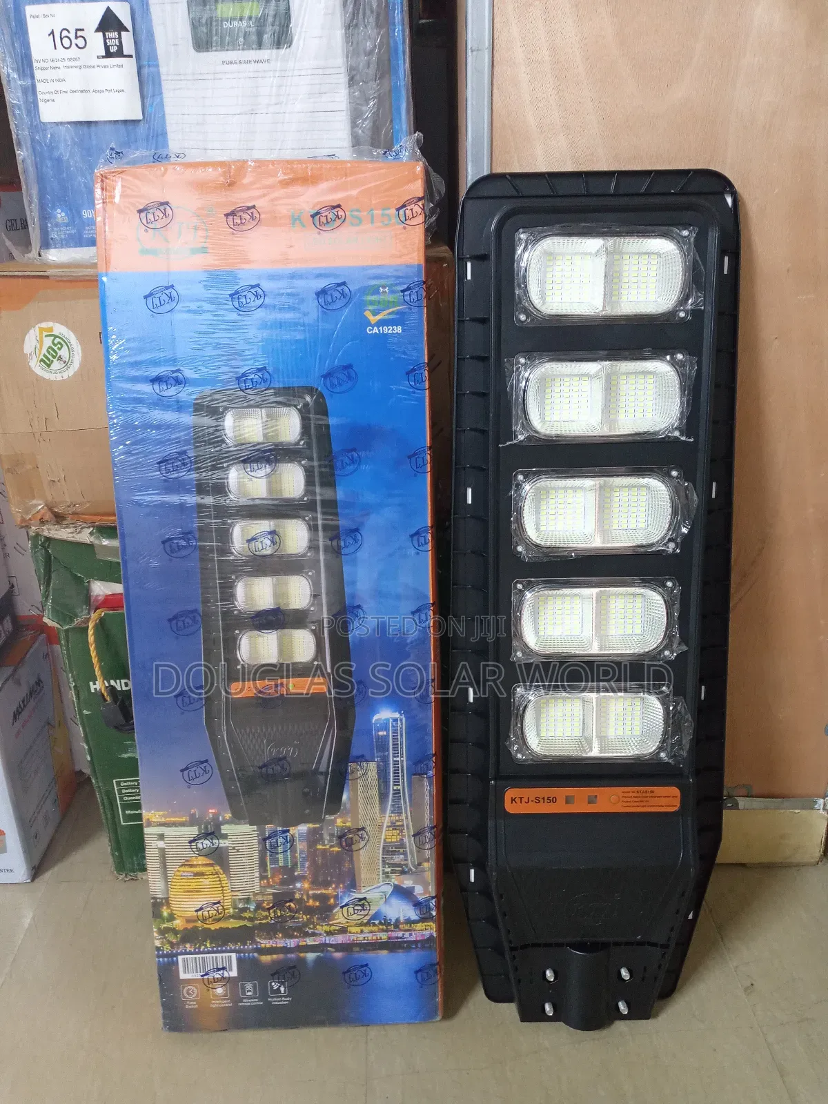KTJ Solar Plastic Street Light 1000w