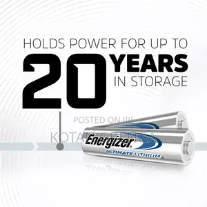 Energizer Ultimate Lithium Aa 20-Pack