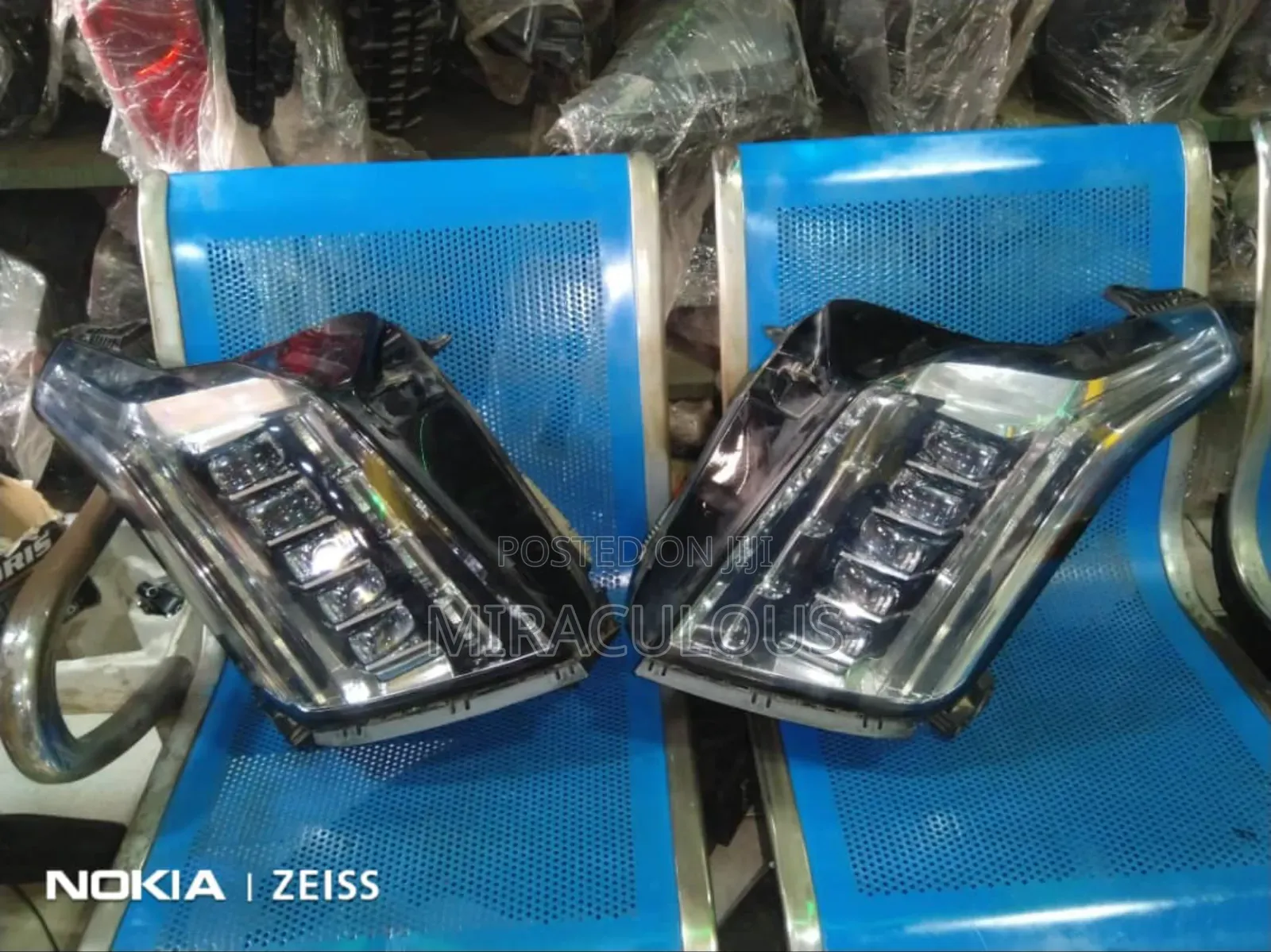 Headlight Cadillac Escalade 2018 Model Set