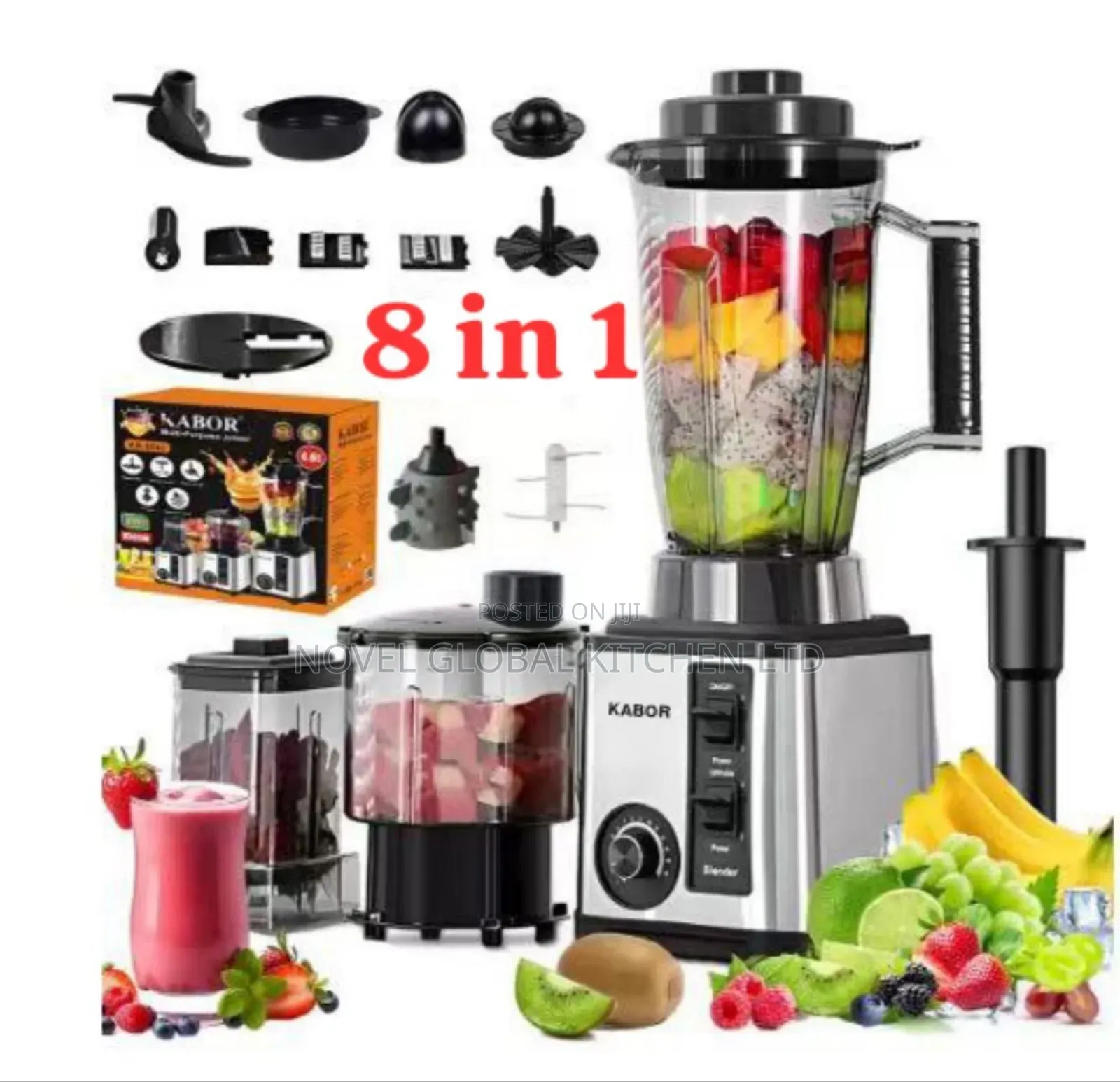8in1 Kabor Food Processor/Blender