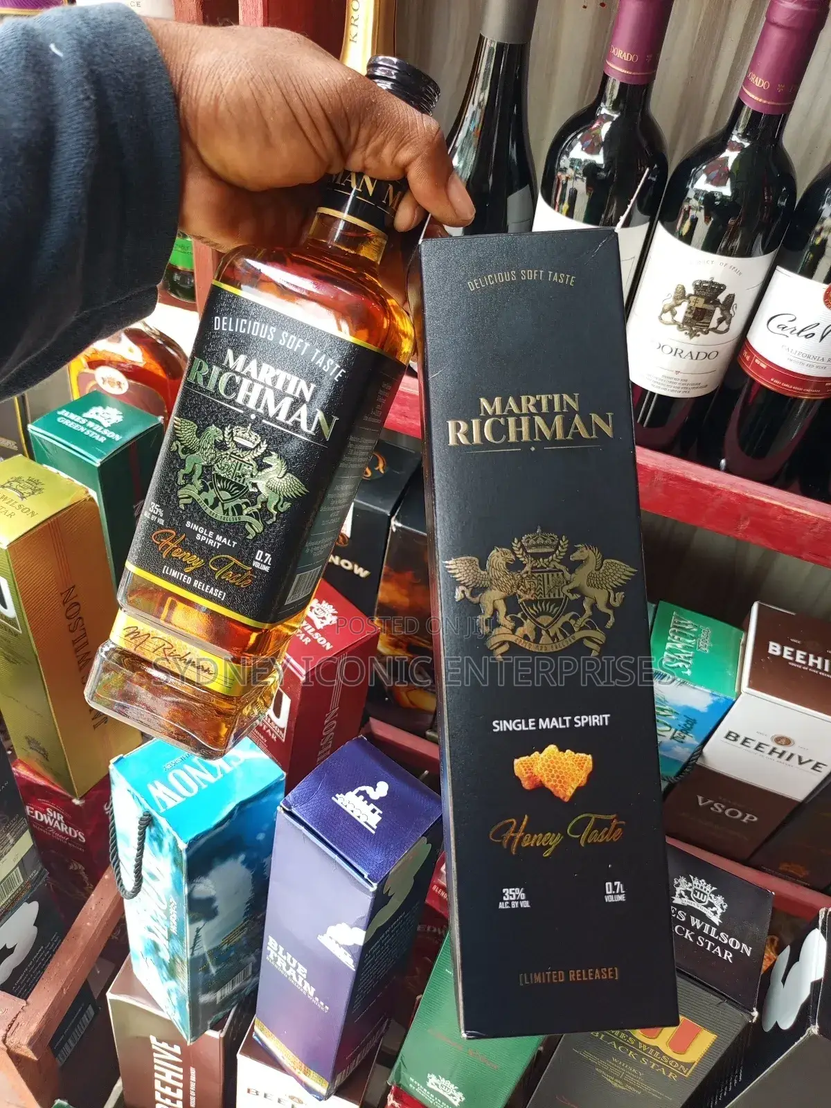 Martins Richman Flavored Whiskey