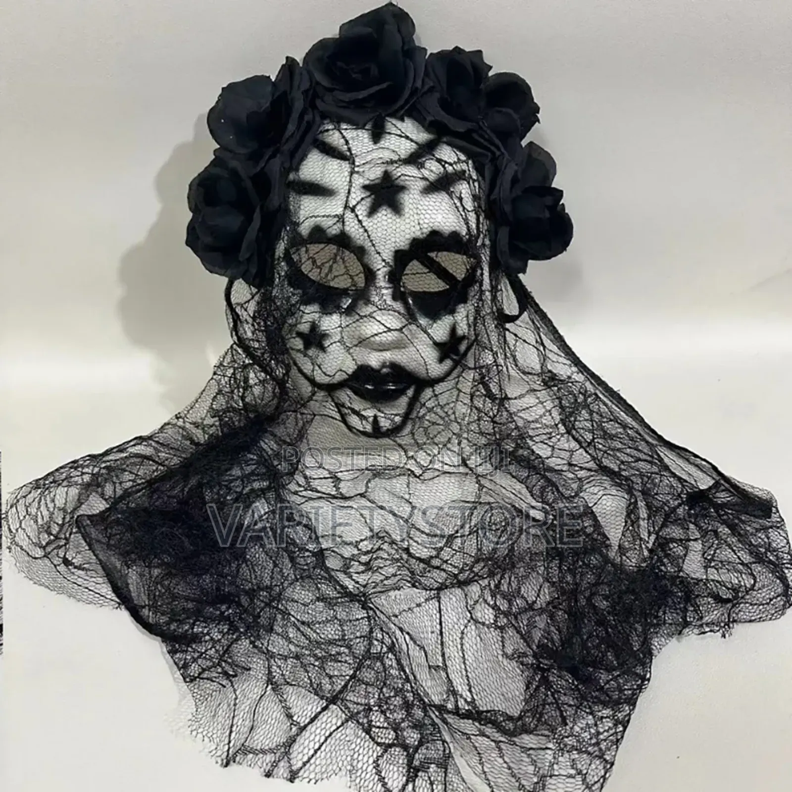 Ghost Full Face Women Masquerade Mask