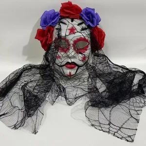 Ghost Full Face Women Masquerade Mask