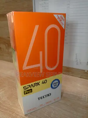 New Tecno Spark 40 Pro 128 GB Black