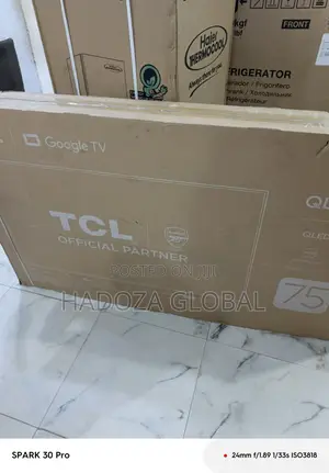 75” Tcl Qled Google Tv With Ultra-slim Design