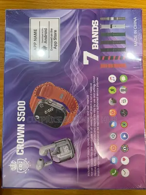 Smart Watch With Earpod Crown S500