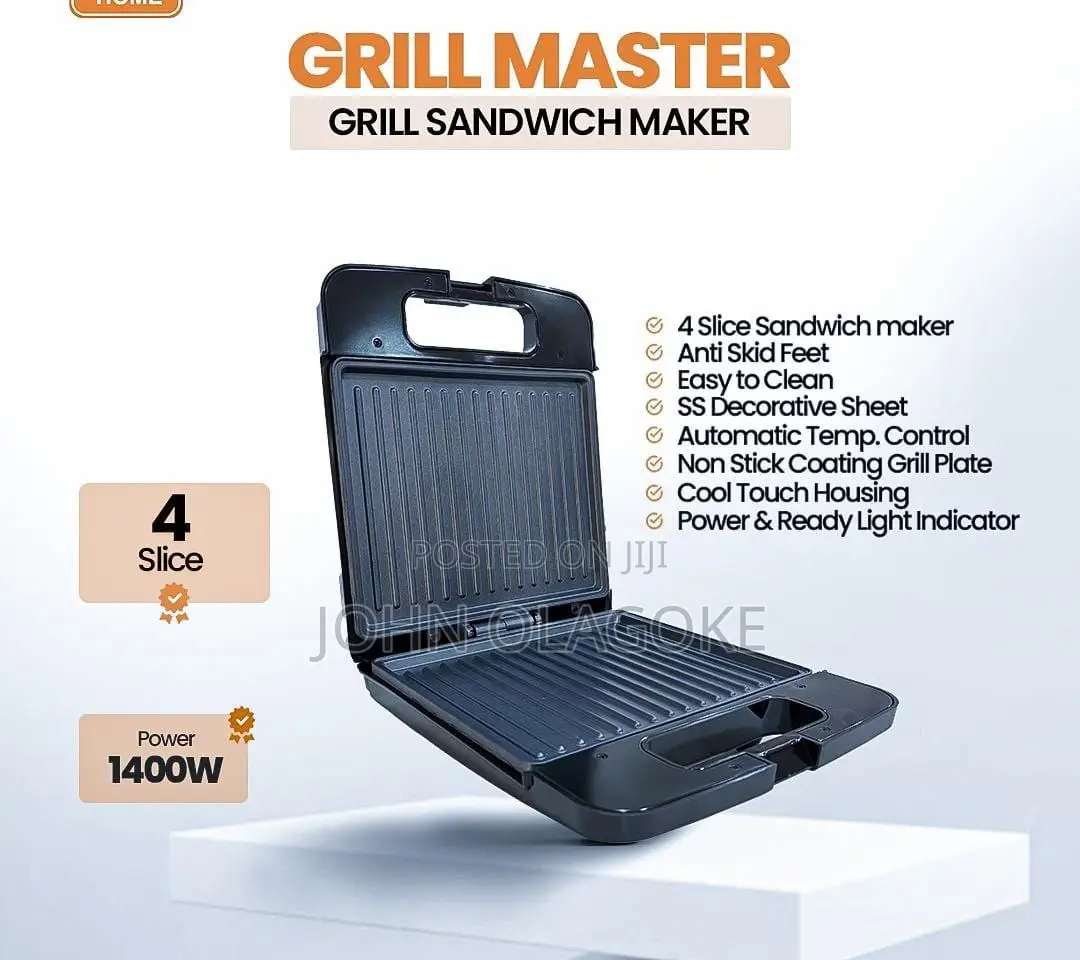4slice Grill Master Multi Toaster Grill