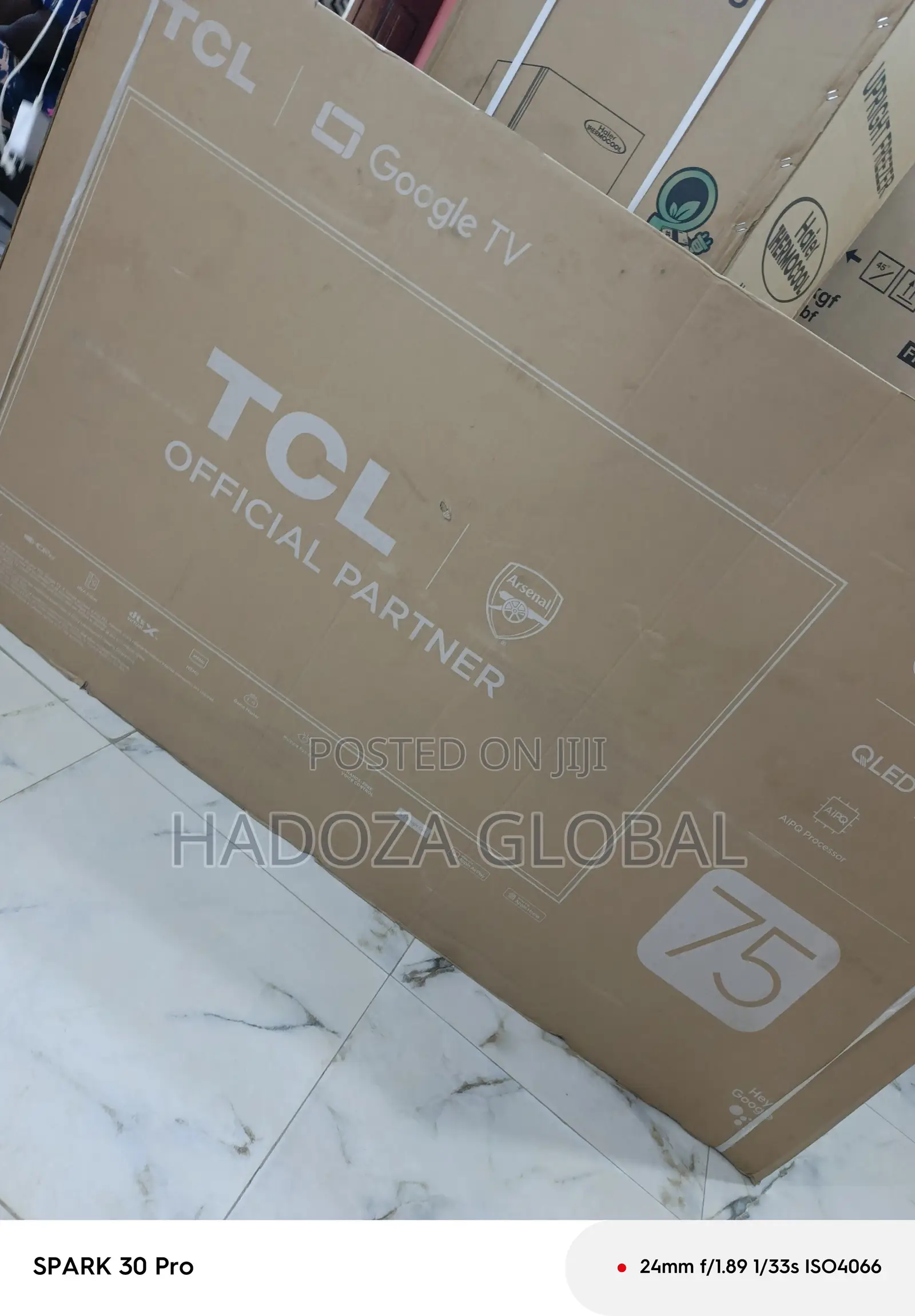 75" Tcl Google Tv With Quantum Dot Technology