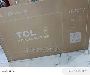 Tcl 75" Tv – Hdmi, Wi-fi, 4k, Qled Support