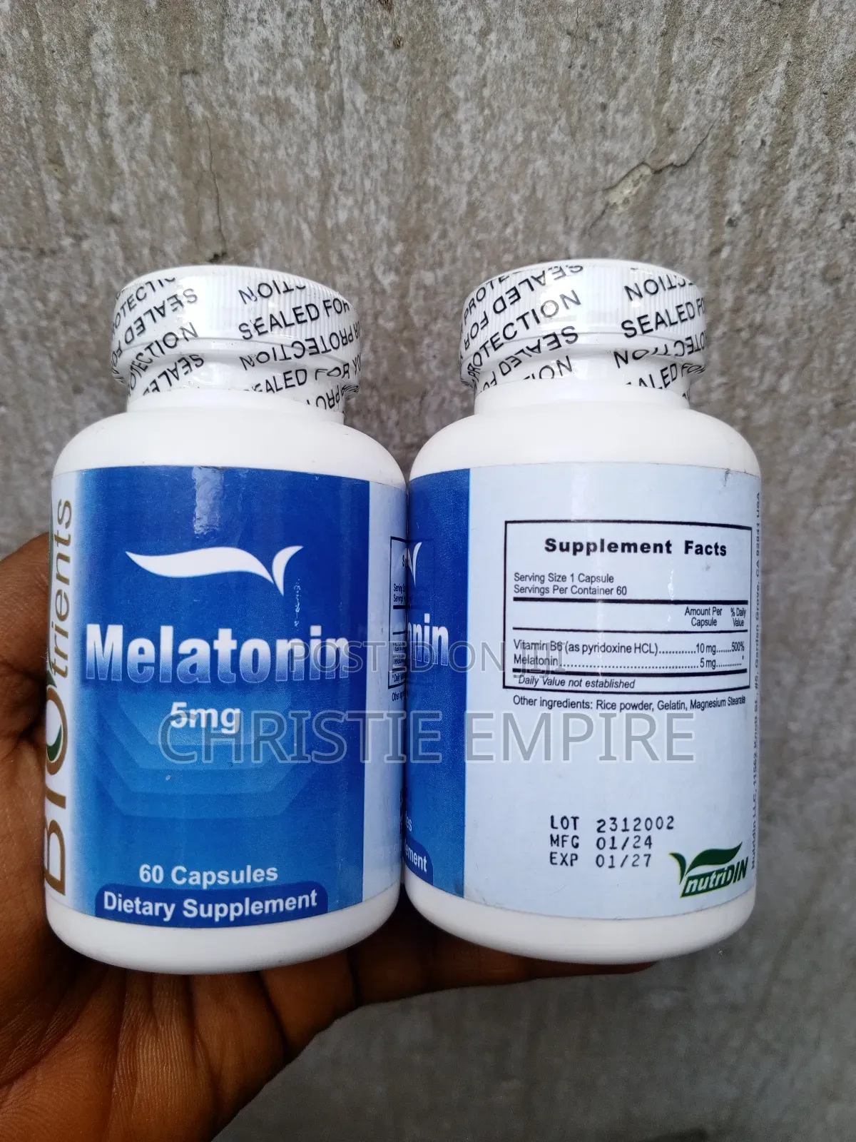 Bio Trients Melatonin Capsules