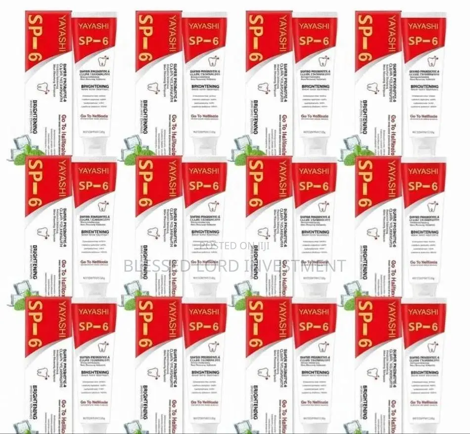 12-in-1 Yayashi Sp-6 Probiotic Toothpaste