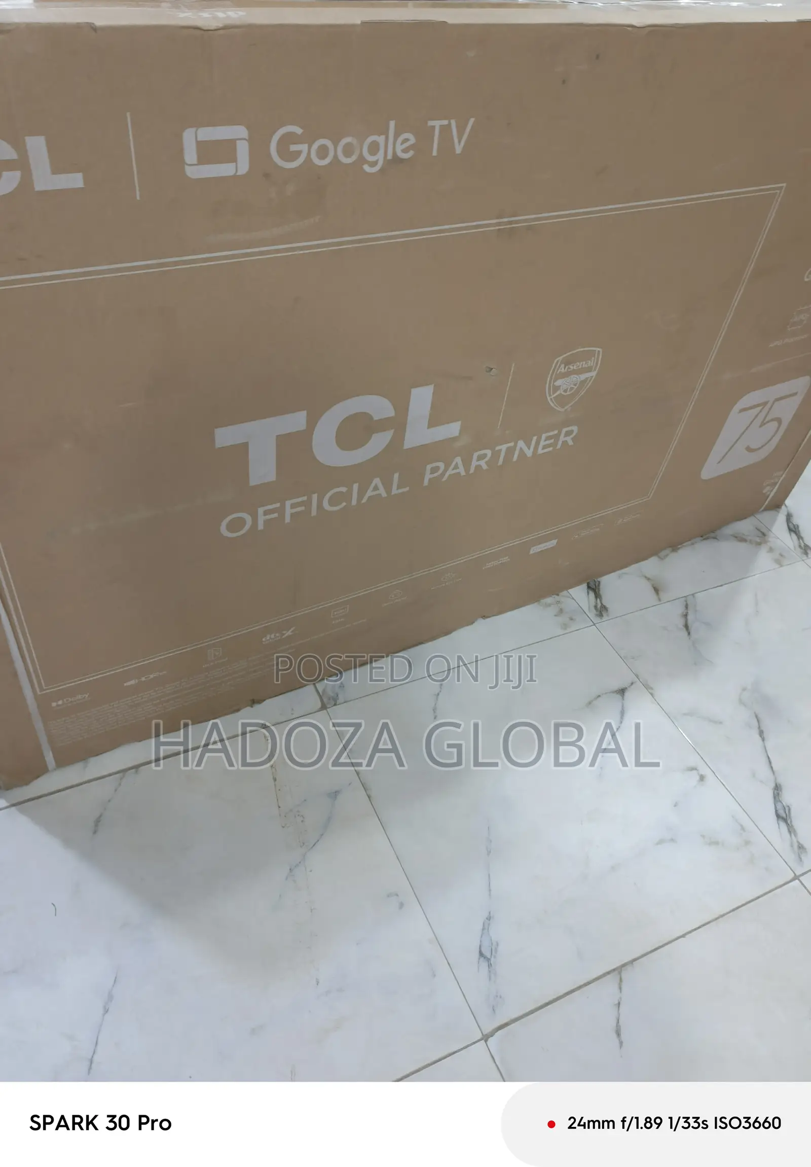 Tcl 75” Uhd Qled Smart Display – Google Tv Support