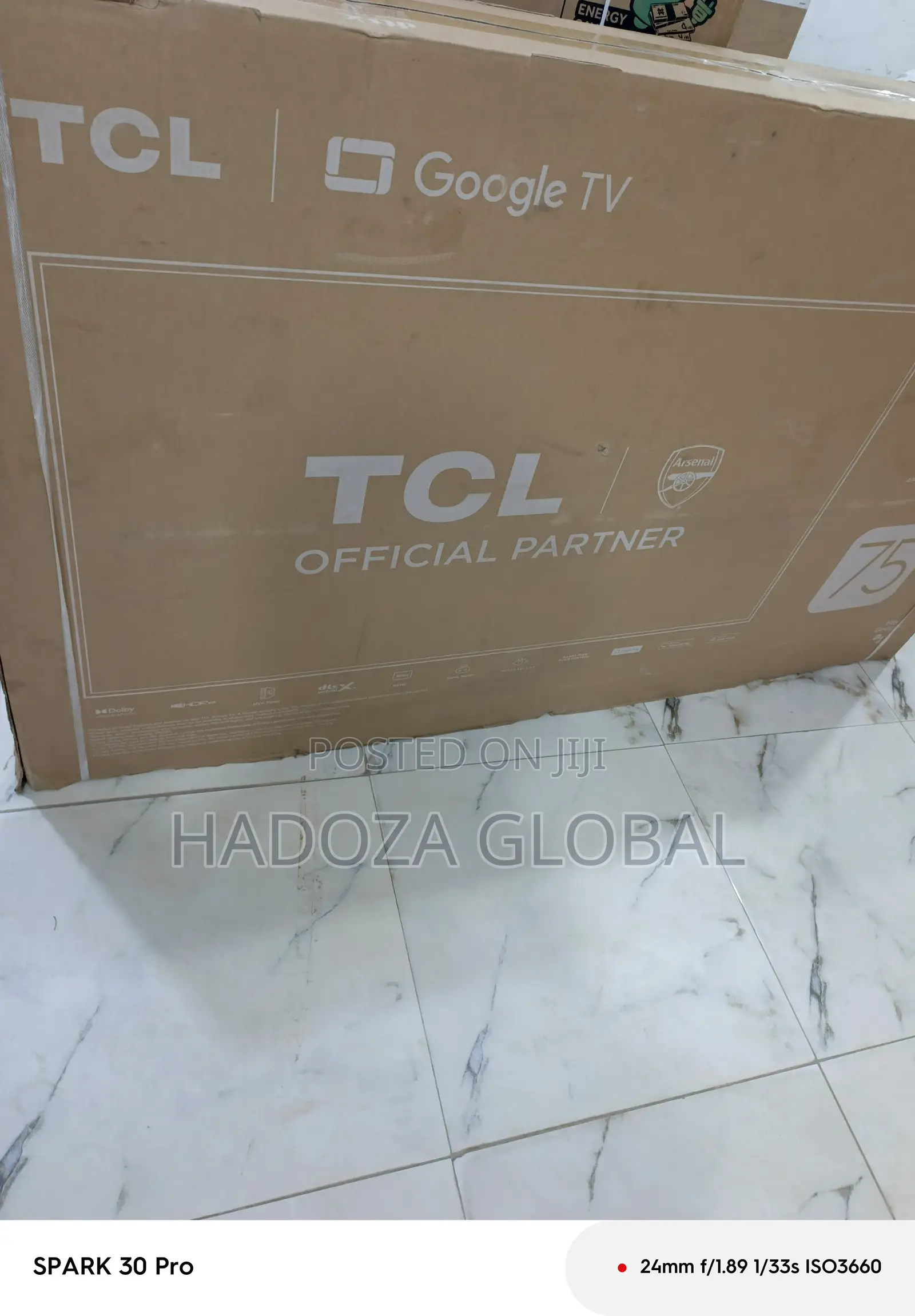 Tcl 75” Uhd Qled Smart Display – Google Tv Support