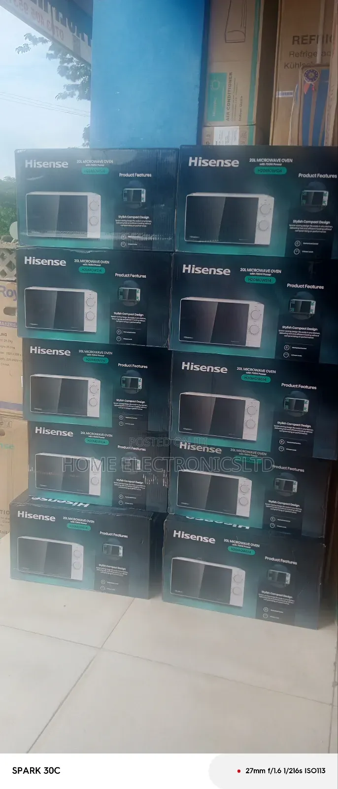 Hisense Microwave 20 Liters White Color