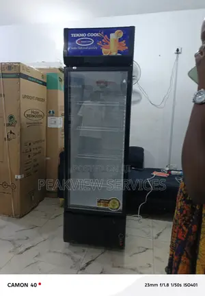 365l Teknocool Commercial Display Fridge – Elegant White Finish