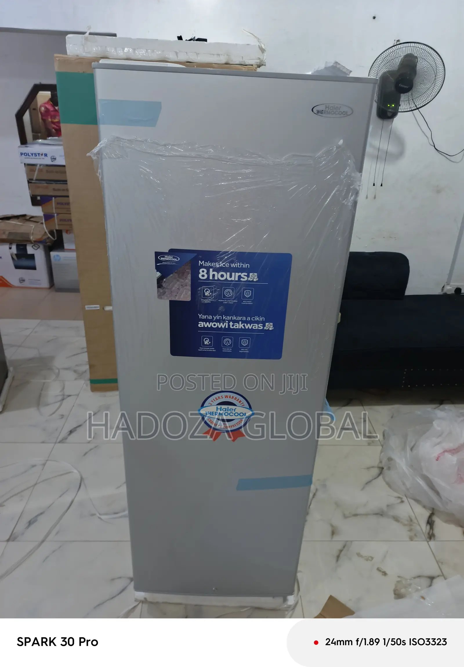 Slim Upright Freezer – Haier Thermocool, 250l