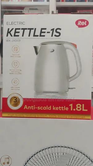Itel Kettle Boiling 1.8l-White Iek-Jxoo3