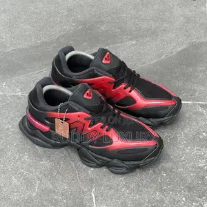 New Balance 9060 Red Black Sneakers | Ruddy Luxury Lagos