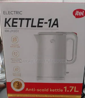Itel Electric Kettles -1a 1.7l 100% True Boiling
