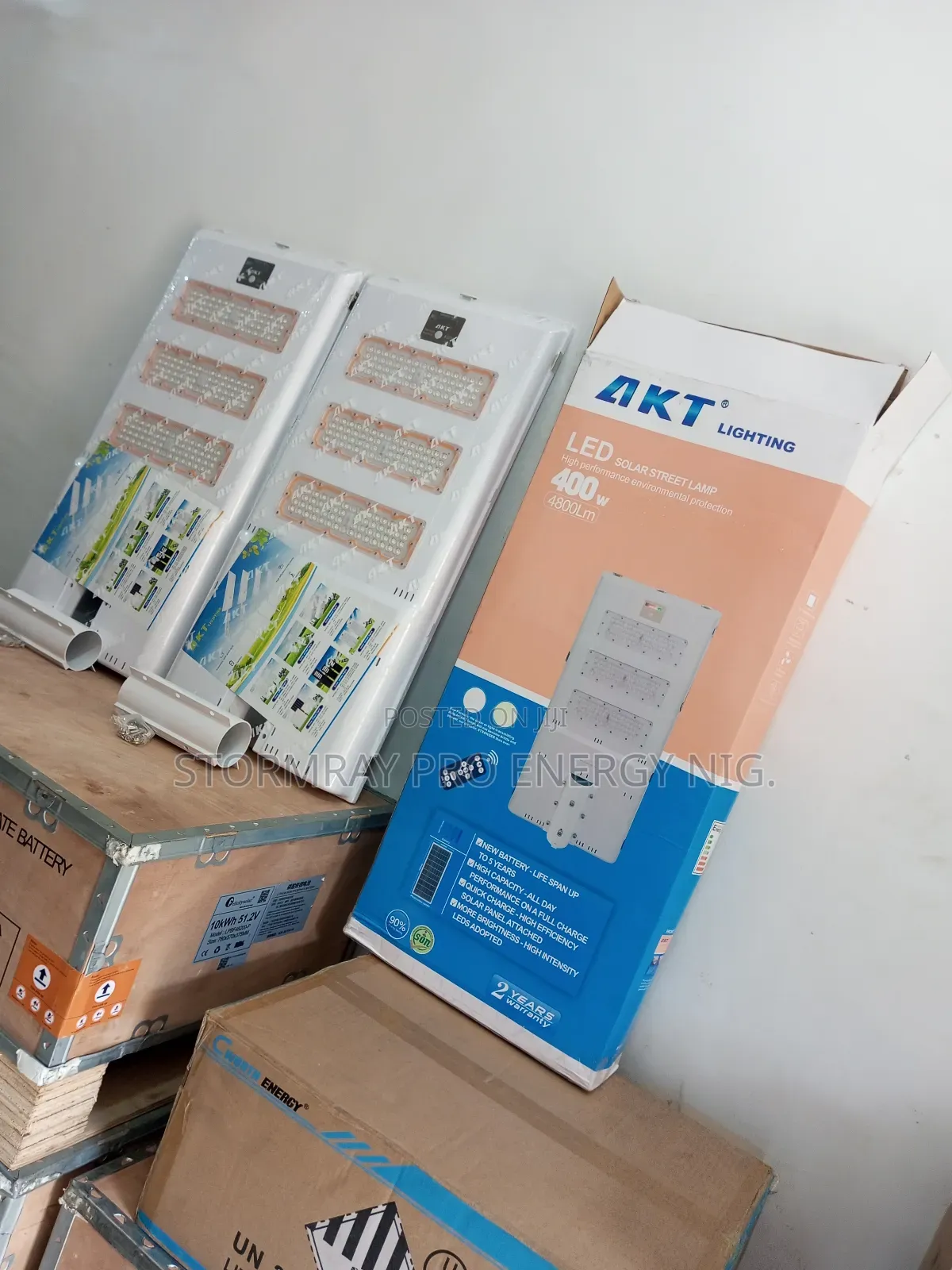 400w  Akt Solar Lights