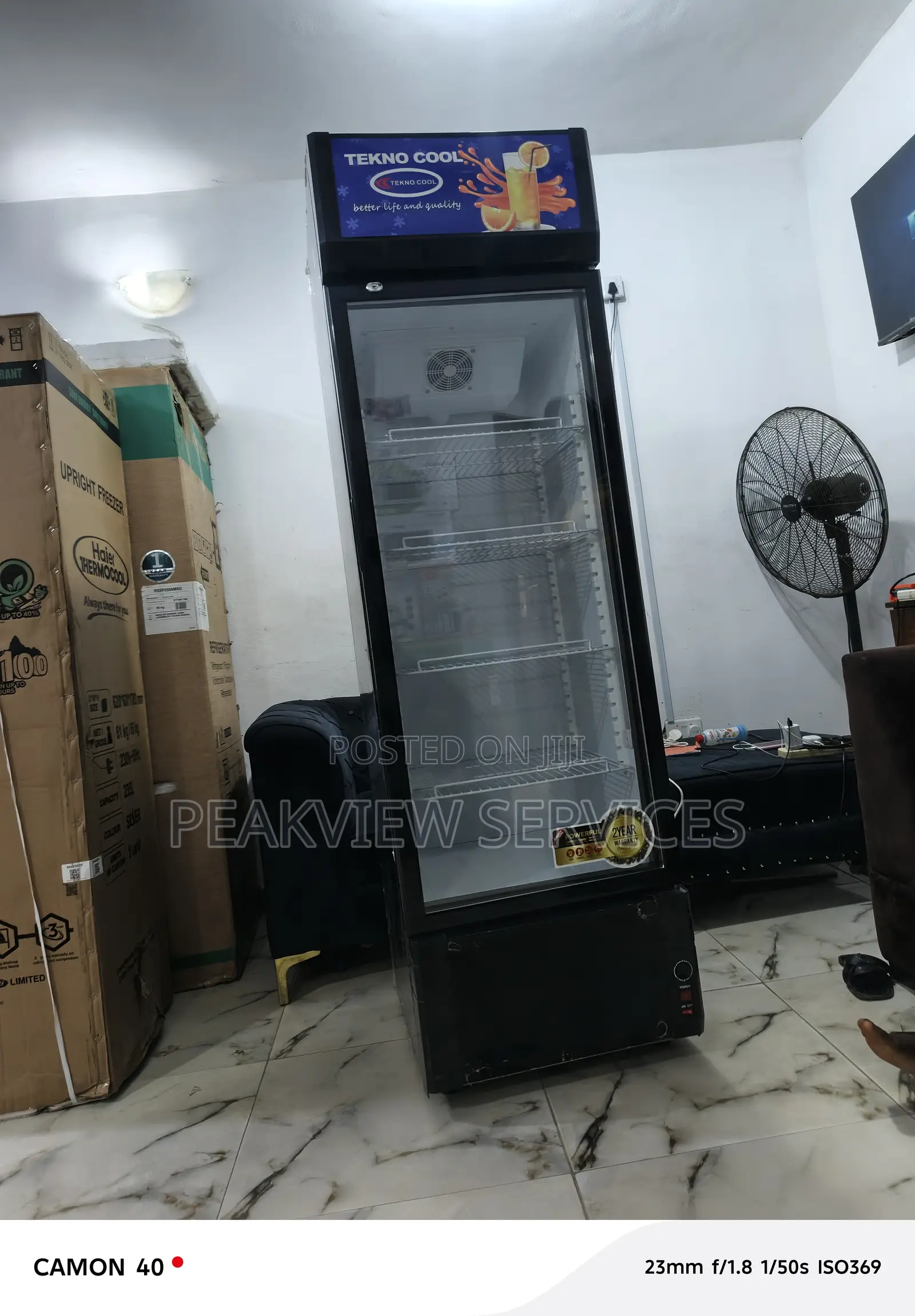 365l Teknocool Standing Cooler – Sharp Cooling, Low Power Use