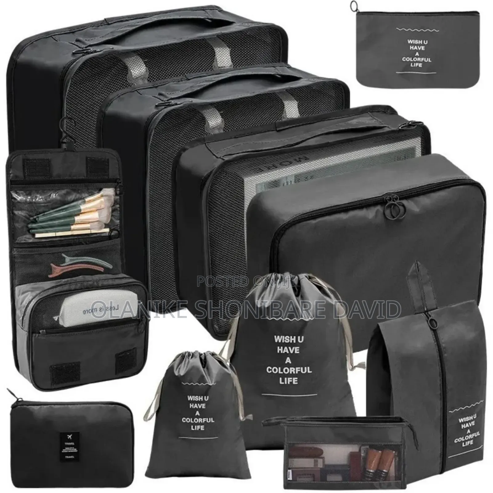 10 PCS Travel Bag Set