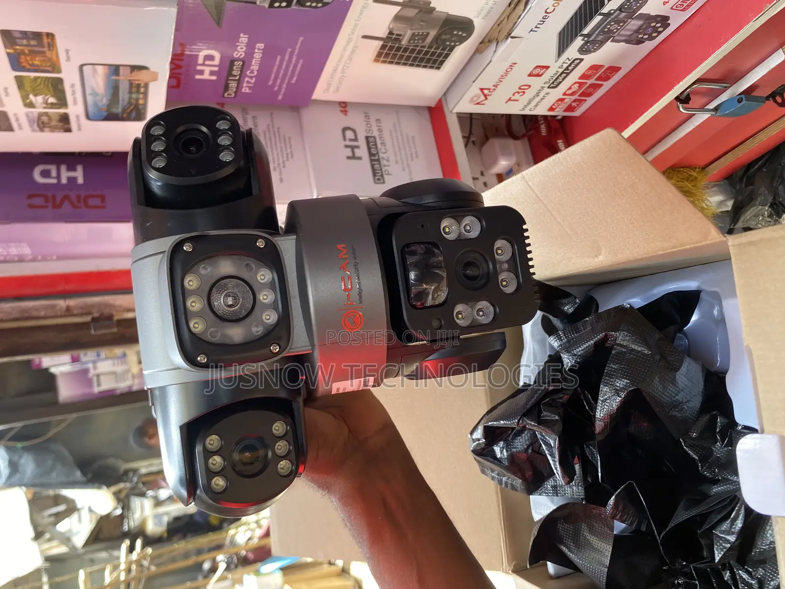 3 Lens Solar Camera
