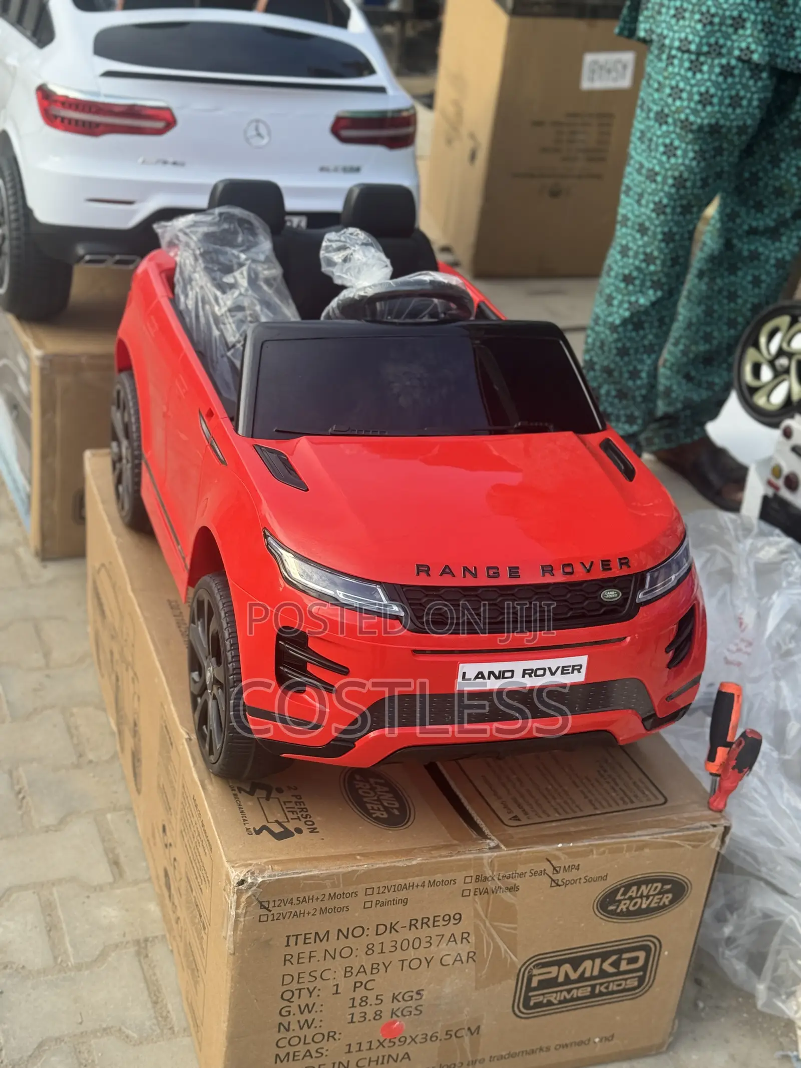 Kids Range Rover Rechargeable Automatic Car