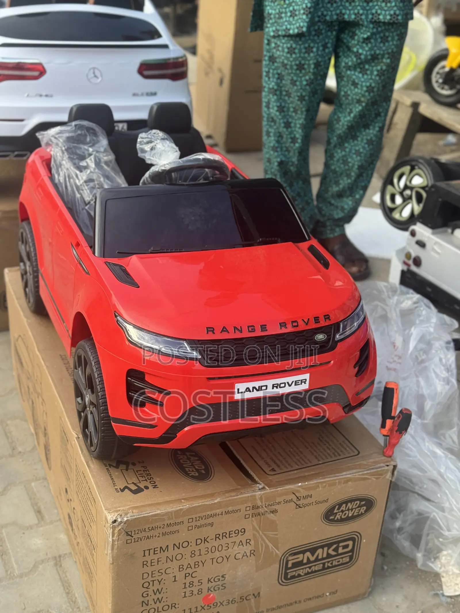 Kids Range Rover Rechargeable Automatic Car