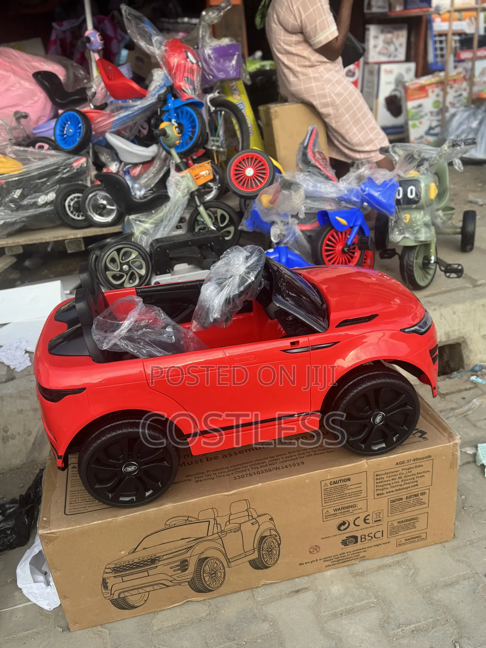 Kids Range Rover Rechargeable Automatic Car