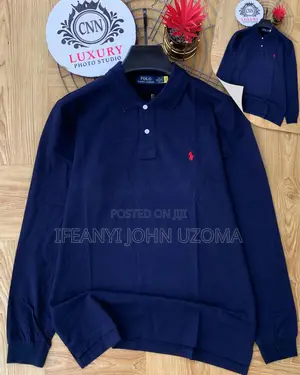 Big Quality Longsleves Polo Tshirt