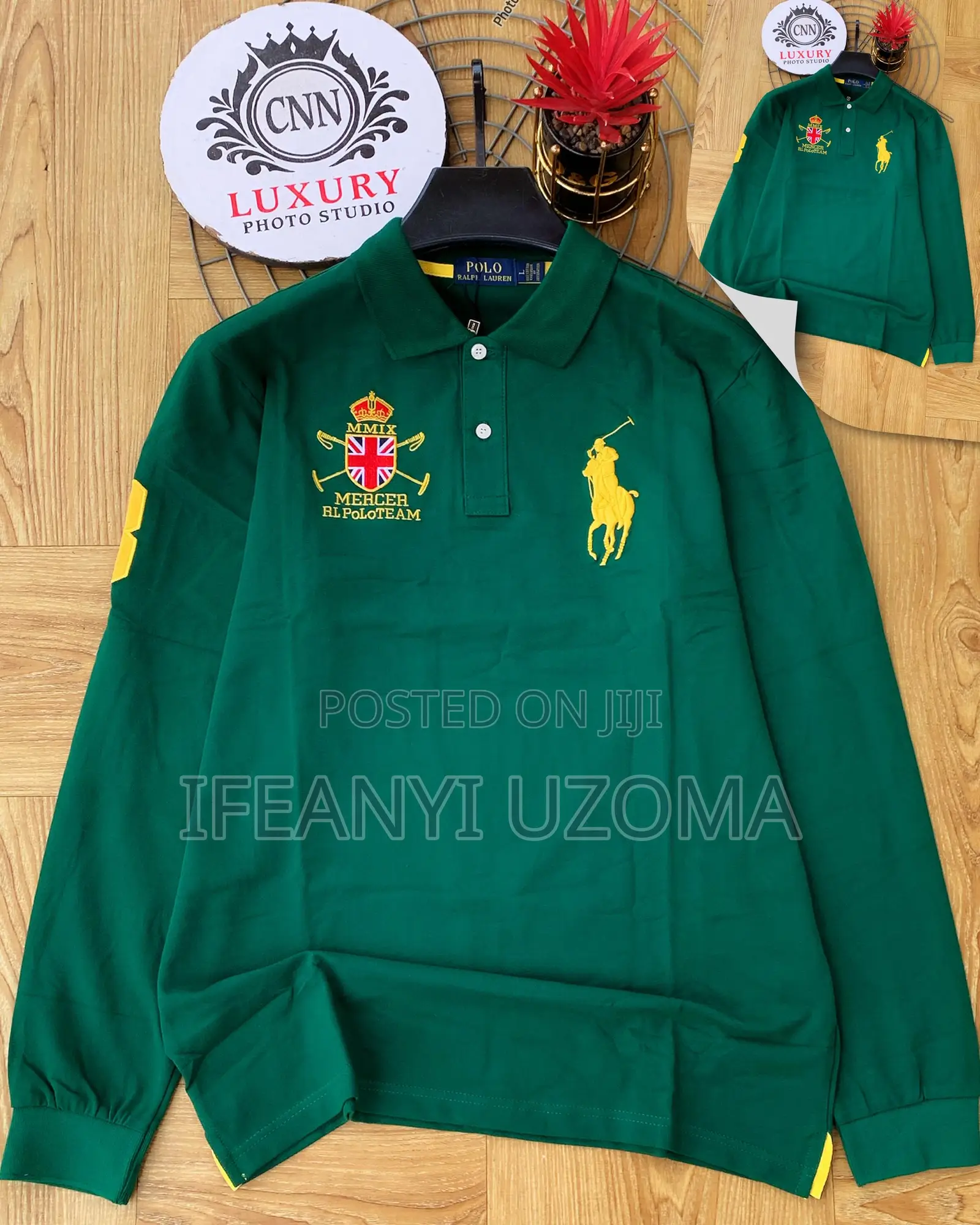 Original Collar Neck Longsleves Tshirt
